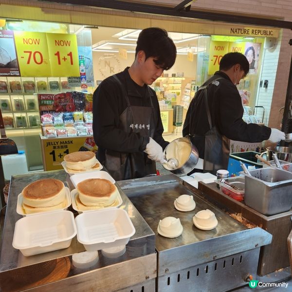 明洞夜市必吃小食😋