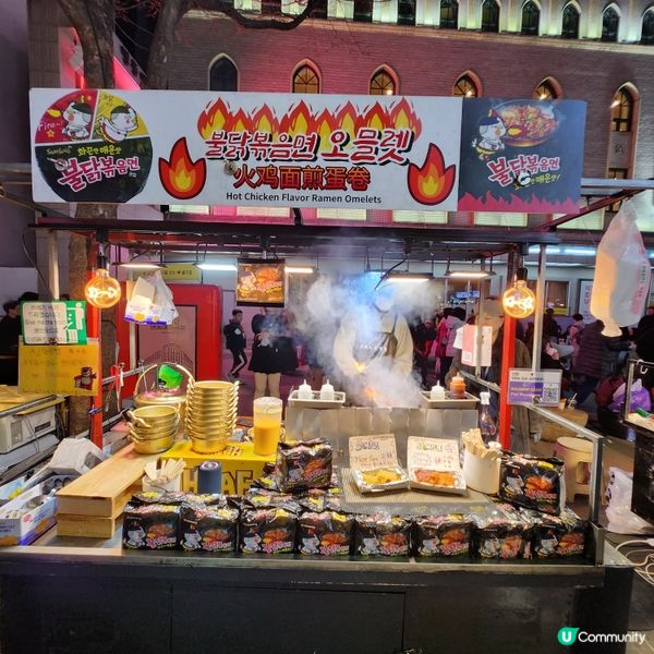 明洞夜市必吃小食😋