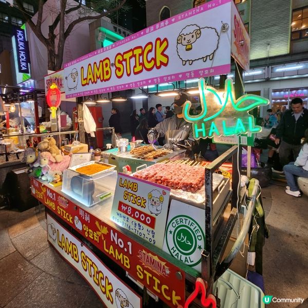 明洞夜市必吃小食😋