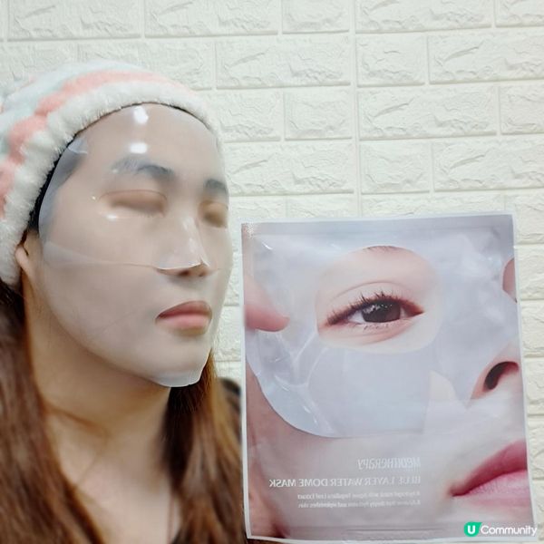 旅行補水神器 ~ 水藍深層補濕凝膠面膜+水藍雙效補濕乳霜