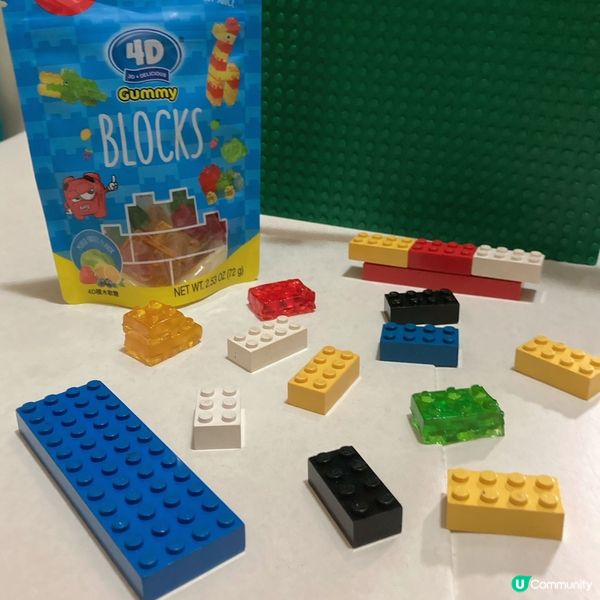 AMOS阿麥斯4D水果爆汁軟糖及4D積木軟糖