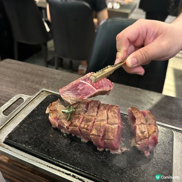 人氣石燒牛扒．最便宜$98就可以吃到