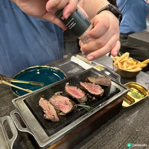 人氣石燒牛扒．最便宜$98就可以吃到