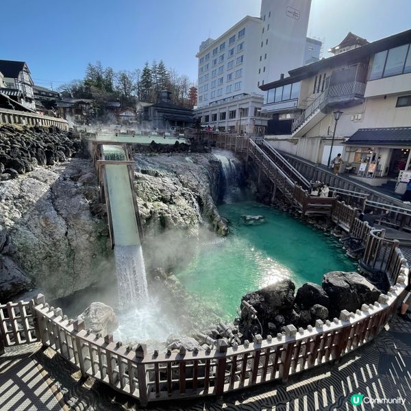草津温泉♨️湯畑很美