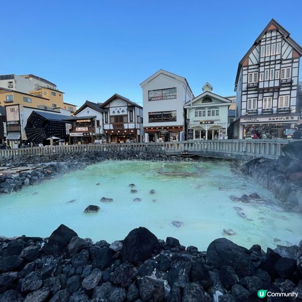草津温泉♨️湯畑很美