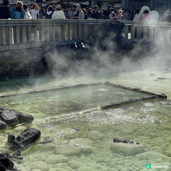 草津温泉♨️湯畑很美