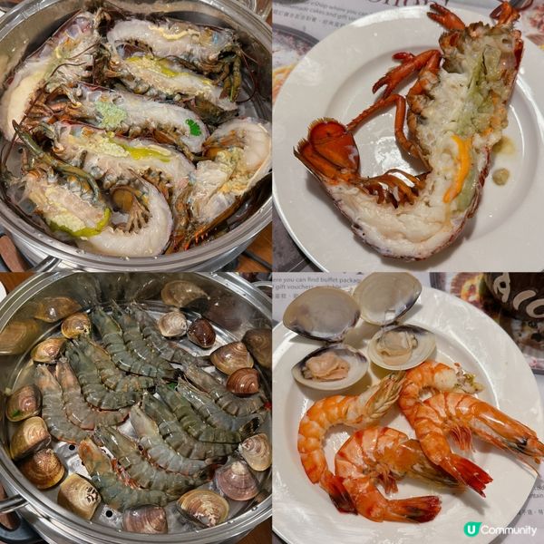 最近九龍酒店倚窗閣推出「仙氣來襲」蒸氣海鮮晚市套餐🔥🔥