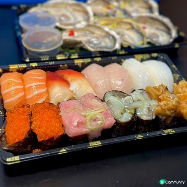 款式多多品嚐鮮味生蠔壽司🍣🦪