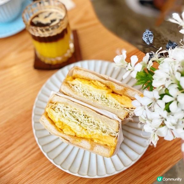 鬧市中的台灣Cafe😍必食爆餡豐富吐司🍞可愛咖啡拉花