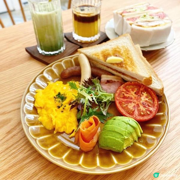 鬧市中的台灣Cafe😍必食爆餡豐富吐司🍞可愛咖啡拉花