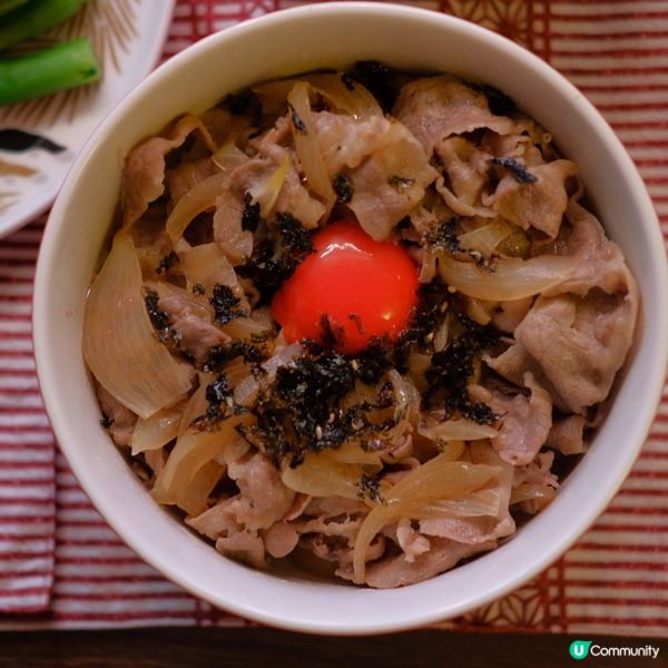 日式牛肉飯食譜😋😋