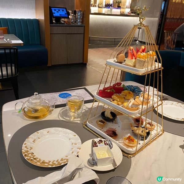 嘆番個靚afternoon tea🥰😋