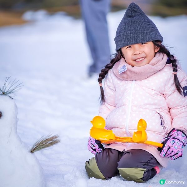 韓國滑雪⛷️ CP值超高！小朋友玩雪玩到唔捨得走