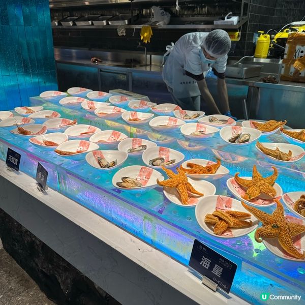 食足120分鐘．任食生猛活海鮮