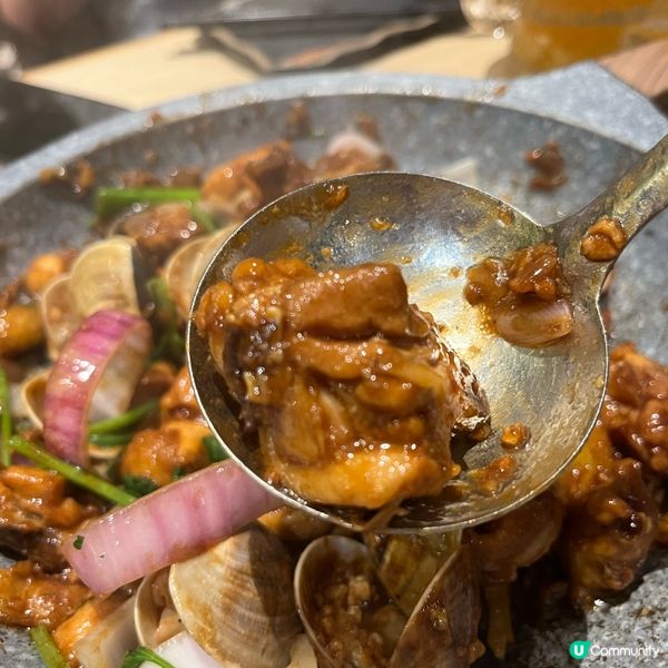 大埔爆汁鮮猛雞煲😋