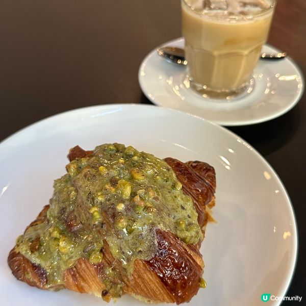 大推‼️布達佩斯最好吃的開心果牛角包