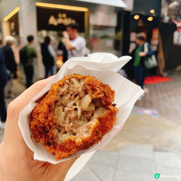 吉祥寺美食☺️元祖日式炸牛肉餅