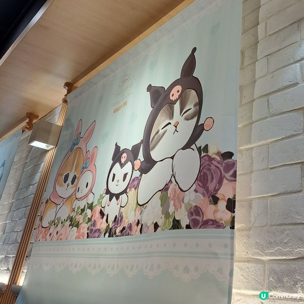 打卡香港首間Mofusand×Sanrio 山下菓子cafe