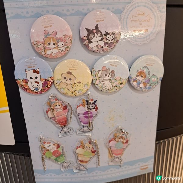 打卡香港首間Mofusand×Sanrio 山下菓子cafe