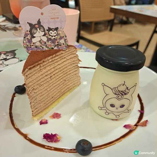 打卡香港首間Mofusand×Sanrio 山下菓子cafe