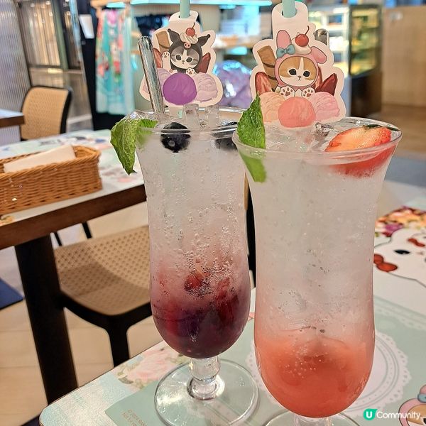 打卡香港首間Mofusand×Sanrio 山下菓子cafe