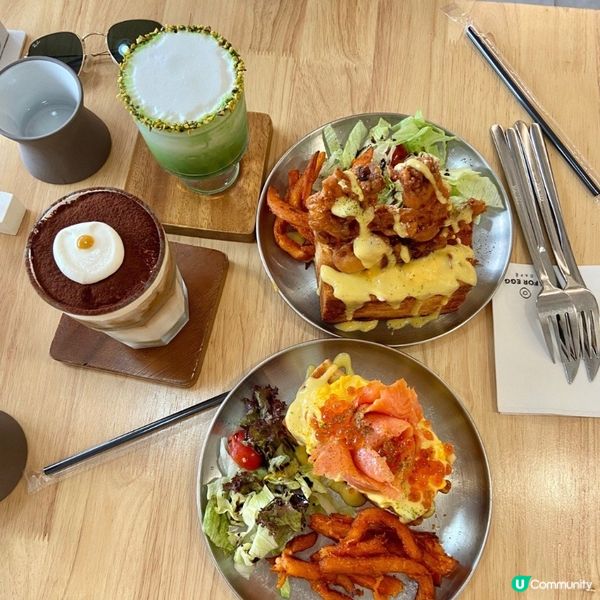 超人氣冇加一打卡 cafe E for Egg (附menu