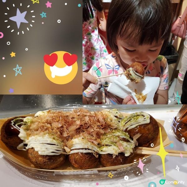 《鱆魚小丸子 + 原片鯛魚燒》