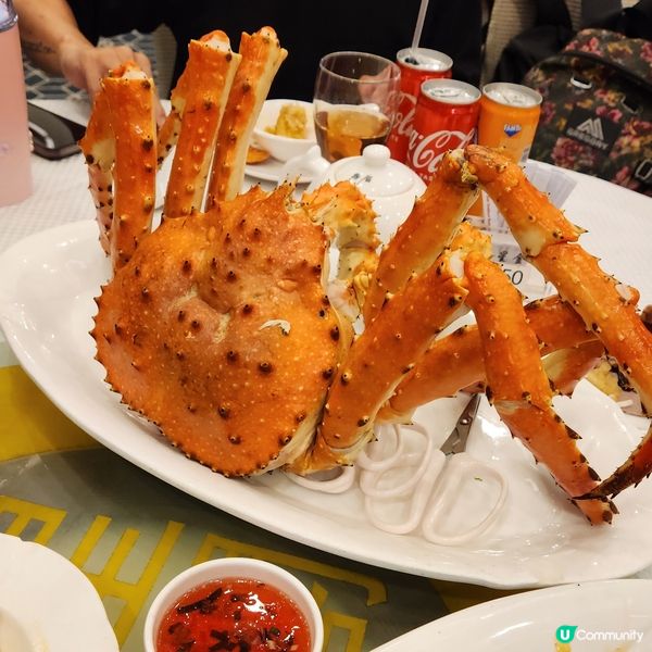 ✨️ 巨大長腳蟹 😍 好鮮甜✨️