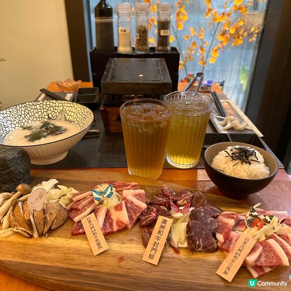 日式石燒烤肉．和牛盛會五道菜