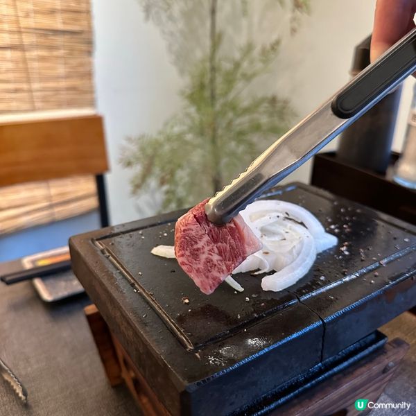 日式石燒烤肉．和牛盛會五道菜