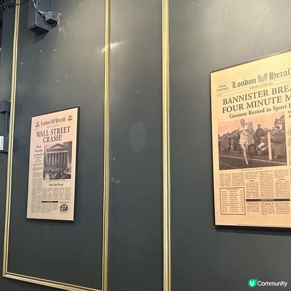 英倫風裝修Chill有格調酒吧🍸