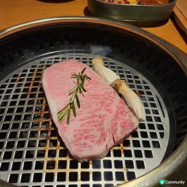 灣仔高級韓式燒肉❤️超吸引鹽磚厚切和牛西冷