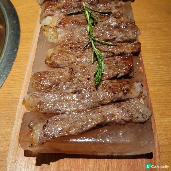 灣仔高級韓式燒肉❤️超吸引鹽磚厚切和牛西冷