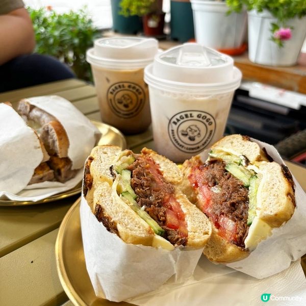 紅磡 款式多多 足料爆餡Bagel