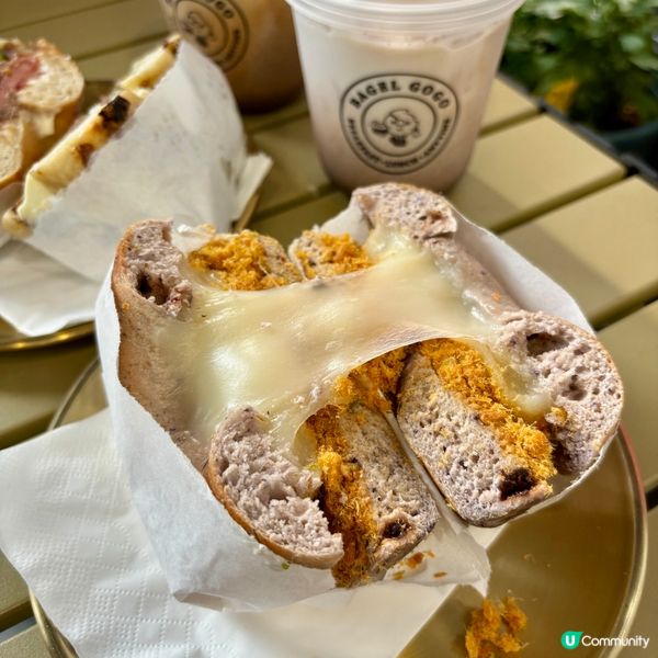 紅磡 款式多多 足料爆餡Bagel