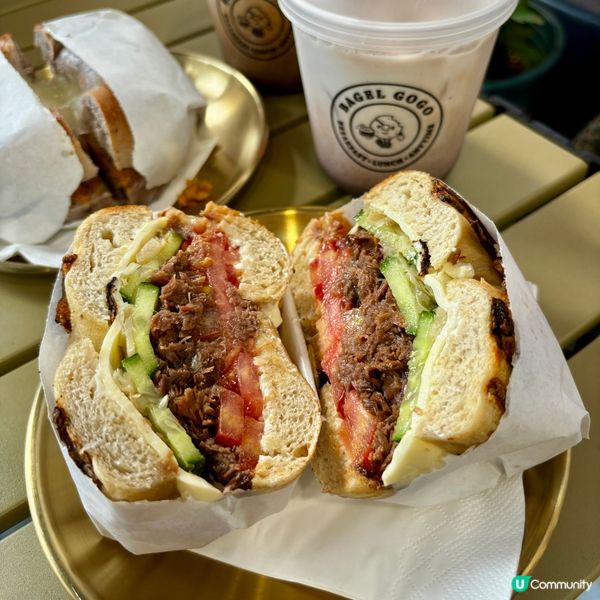 紅磡 款式多多 足料爆餡Bagel