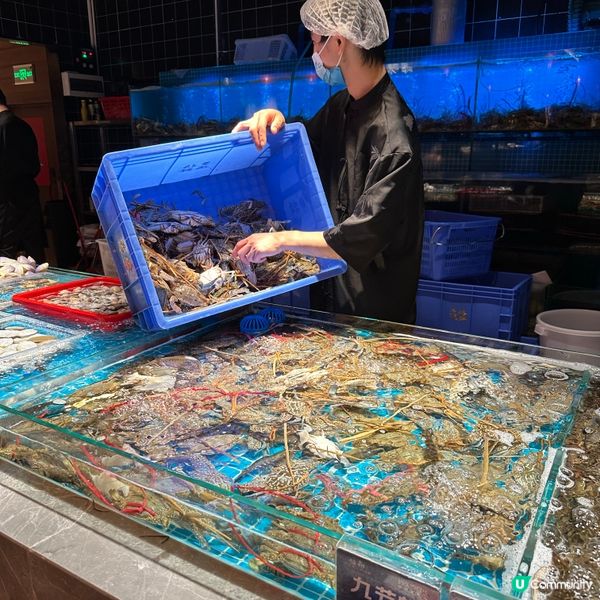 宮廷國潮風．食足120分鐘．任食生猛活海鮮．現切榴槤