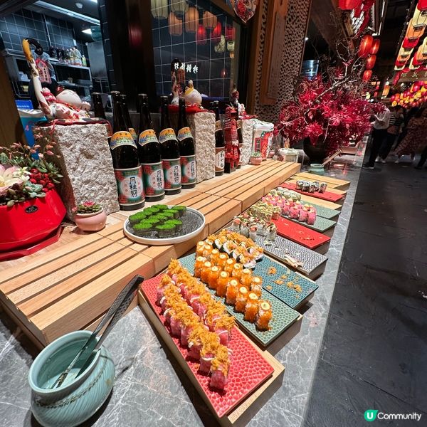 宮廷國潮風．食足120分鐘．任食生猛活海鮮．現切榴槤