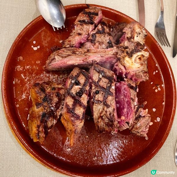 去比薩繼續食T bone 牛扒