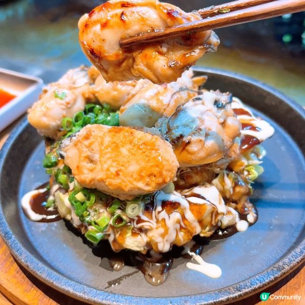 廚師席前大阪燒😃