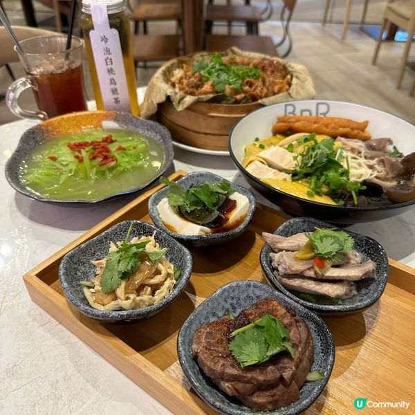 真材實料熬製湯底．湯麵飯款式配搭多