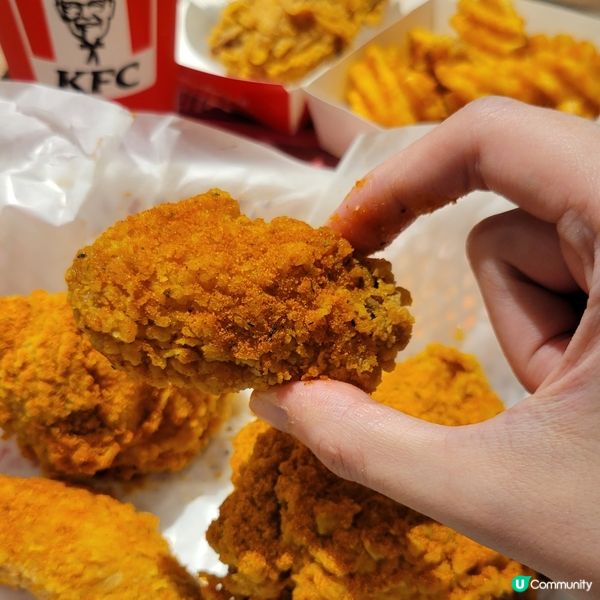 泰式紅咖喱 x KFC🍗 別有一番風味❤️