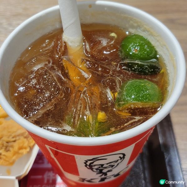 泰式紅咖喱 x KFC🍗 別有一番風味❤️