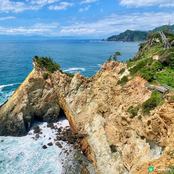 伊豆☀️日落絕景觀賞點|黃金崎