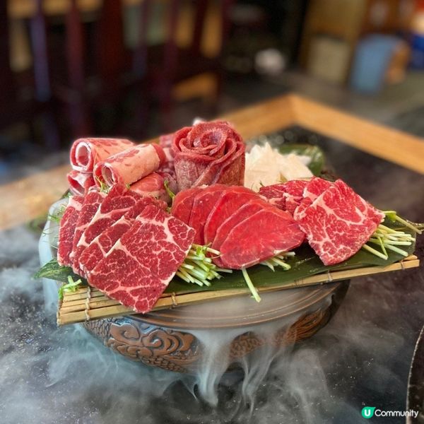 特色九宮格卜卜蜆火鍋🍲