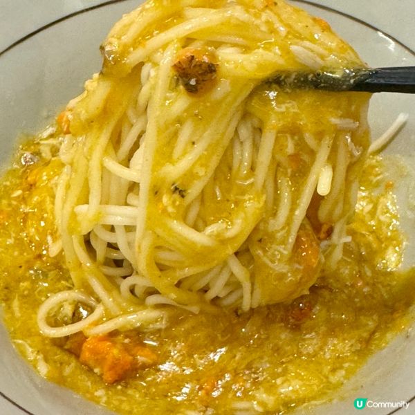 超邪惡蟹粉撈麵