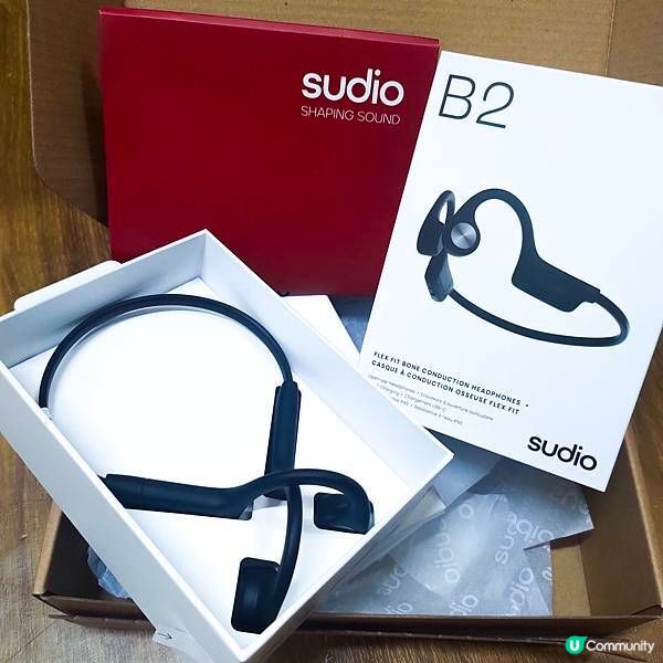 【耳機推薦】與外界聲音同時聯繫-Sudio B2 Flex Fit 骨傳導耳機