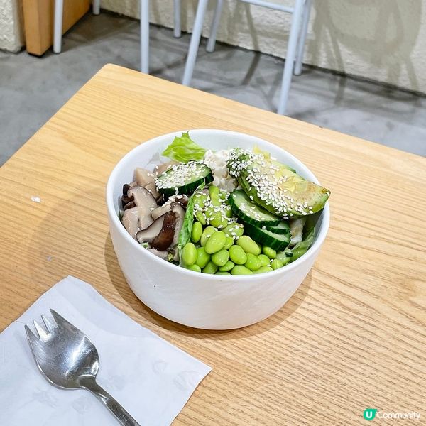 [香港素食] 上環 | Poking hong kong：多菜高蛋白營養沙律碗 夏日輕食開胃好選擇