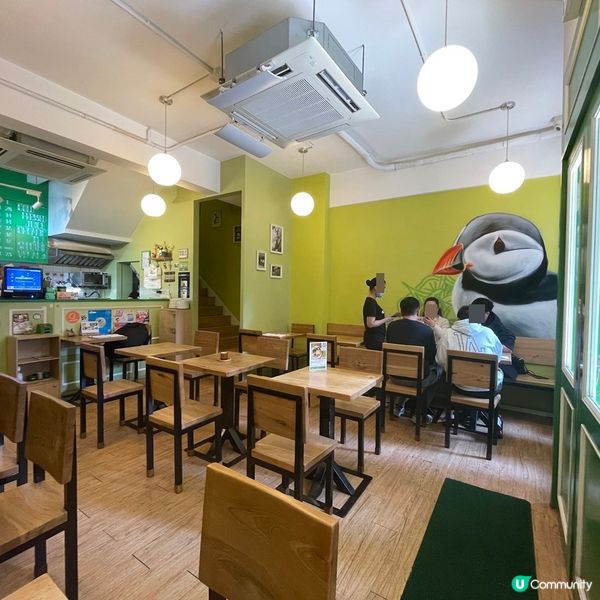 [澳門素食] 大三巴 | Puffin Café：澳門純素西餐首選 漢堡卷餅沙冰各有特色