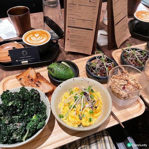 [香港素食] 尖沙咀 | NINETYs：自選早餐拼盤有純素選項 大份量食材高質素